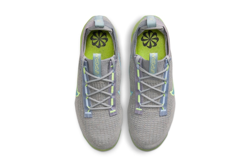 nike air vapormax flyknit 2021 white black metallic silver anthracite grey fog bright mango particle aluminum light liquid lime barely armory blue metallic silver DH4084 001 002 003 100 400 official release date info photos price store list buying guide