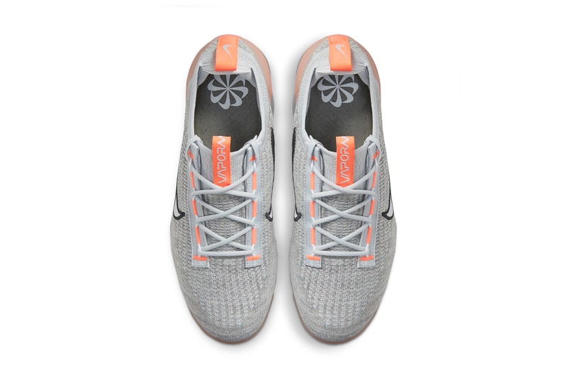 nike air vapormax flyknit 2021 white black metallic silver anthracite grey fog bright mango particle aluminum light liquid lime barely armory blue metallic silver DH4084 001 002 003 100 400 official release date info photos price store list buying guide