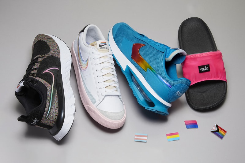 nike sportswear be true pride gay 2021 blazer low react infinity run flyknit 2 air max pre day utility slide sandal official release date info photos price store list buying guide