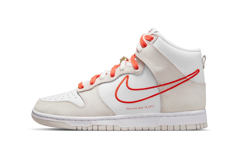 nike sportswear dunk high first use orange white tan dh6758 100 official release date info photos price store list buying guide