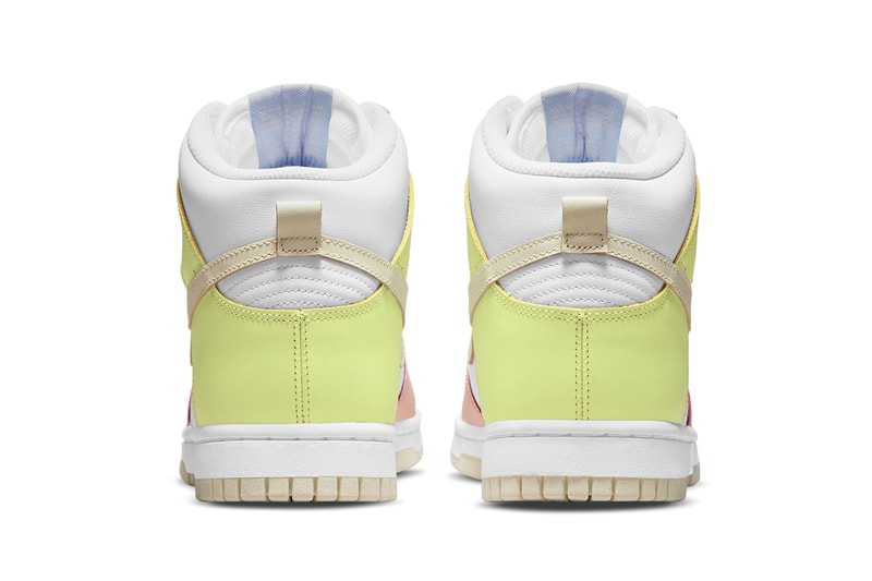 nike sportswear dunk high lemon twist white cashmere purple pink DD1869 108 womens official release date info photos price store list buying guide