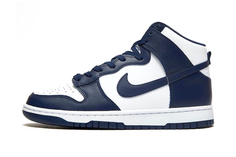 Nike Continues Contrast Focus With the Dunk High "Midnight Navy"