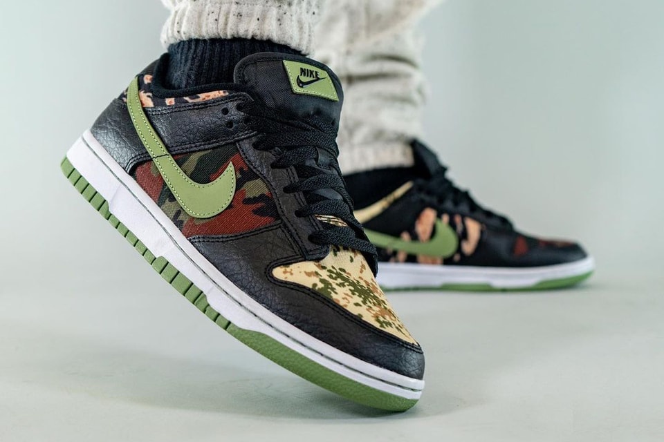 Nike Dunk Low Crazy Camo Release Info Photos Hypebeast Nike Dunk Low Crazy Camo Release Info Photos Hypebeast
