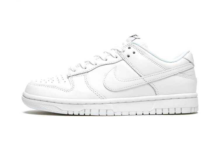 Nike Dunk Low "Triple White" Offers Monochromatic Summer Style