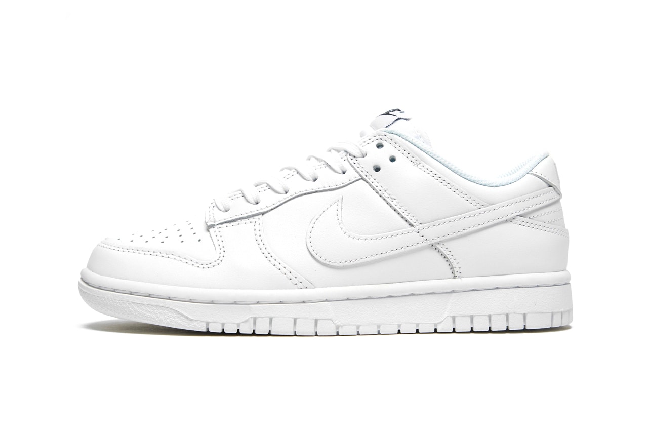 nike sportswear dunk low triple white summer 2021 official release date info photos price store list buying guide