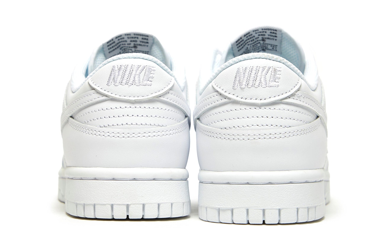 nike sportswear dunk low triple white summer 2021 official release date info photos price store list buying guide