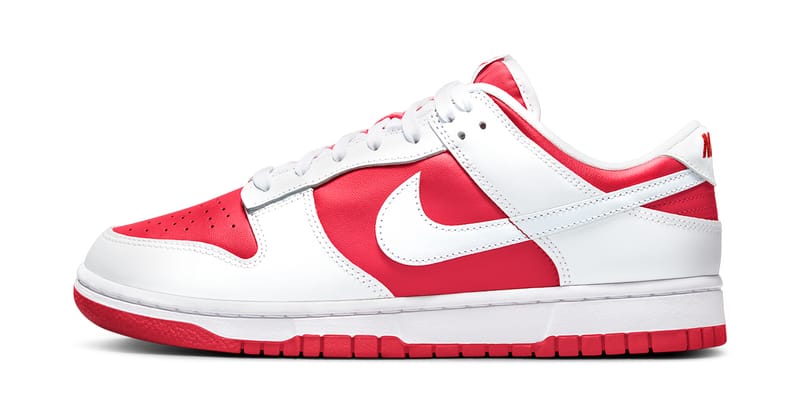 nike dunk low university red reverse