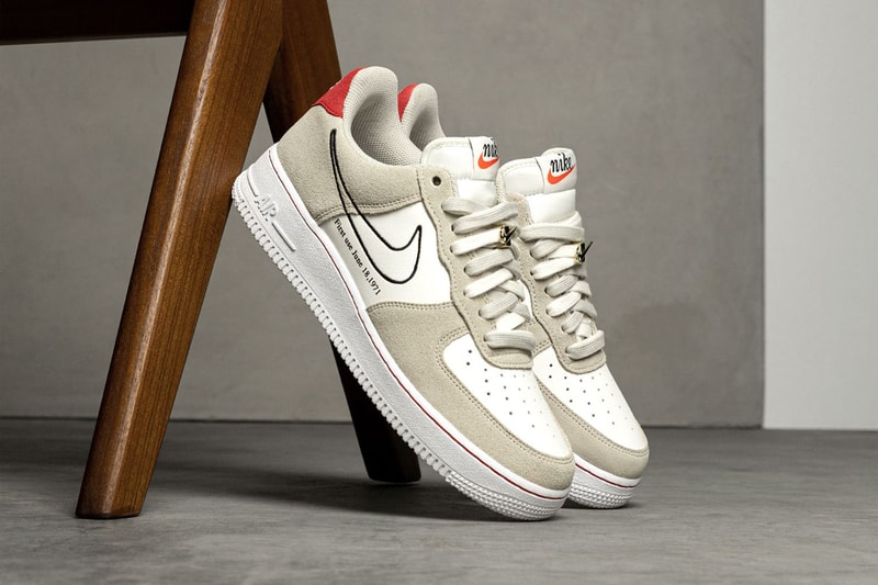 Nike Air Force 1 "First Use" Pack Release Info light stone 