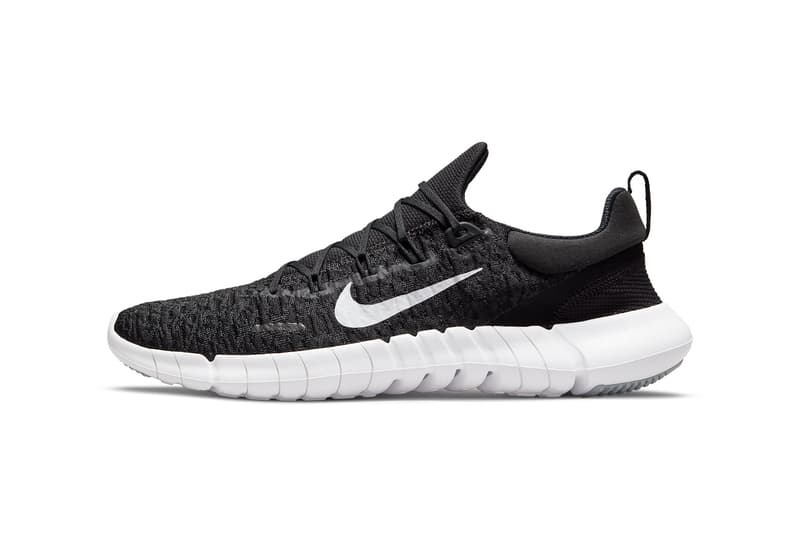 nike running free run 5 0 2021 CZ1884 100 002 001 black dark smoke grey white off fog steam olive aura light bone official release date info photos price store list buying guide