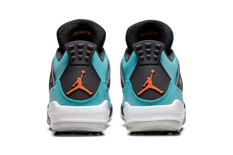 jordan 4 grey and turquoise