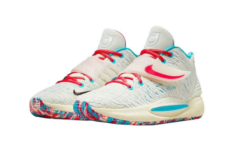 Nike Giannis Immortality KD 14 "Aquafresh" Release CZ0170-700 DH4528-100 Giannis Antetokounmpo Kevin Durant Nike Basketball