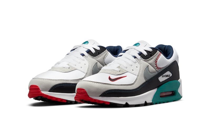 ken griffey jr nike sportswear baseball air griffey max 1 air max 90 air force 1 air vapormax plus DJ5189 001 black fresh water university red white DJ5190 100 grey fog smoke DJ5188 metallic gold DJ5192 university official release date info photos price store list buying guide