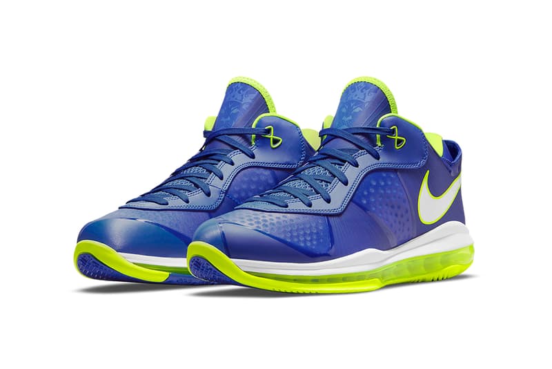 nike lebron 8 v2 low sprite DN1581 400 treasure blue volt green release date info store list buying guide photos price