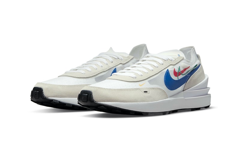 Nike’s Summer of Sports Waffle One modern silhouette Tokyo 2021 breathable mesh heel clips triple swoosh