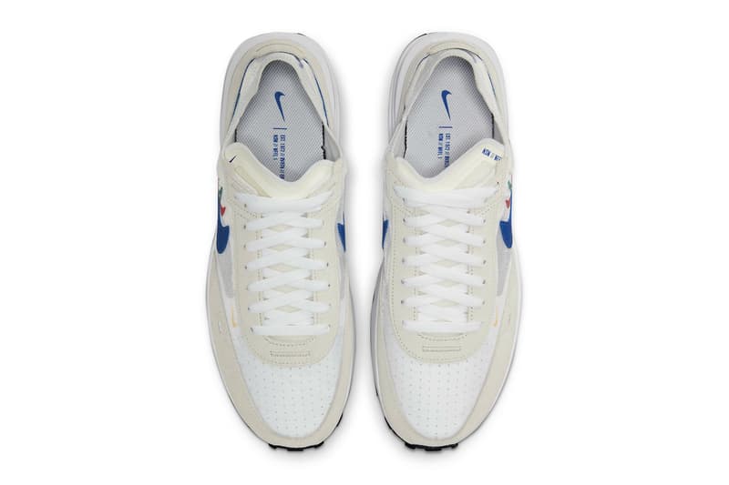 Nike’s Summer of Sports Waffle One modern silhouette Tokyo 2021 breathable mesh heel clips triple swoosh