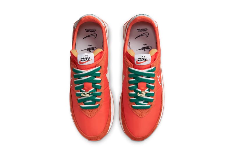 nike waffle trainer 2 first use orange green release date info DH4390 800 store list buying guide photos price 