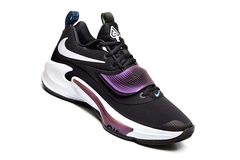 nike zoom black and purple