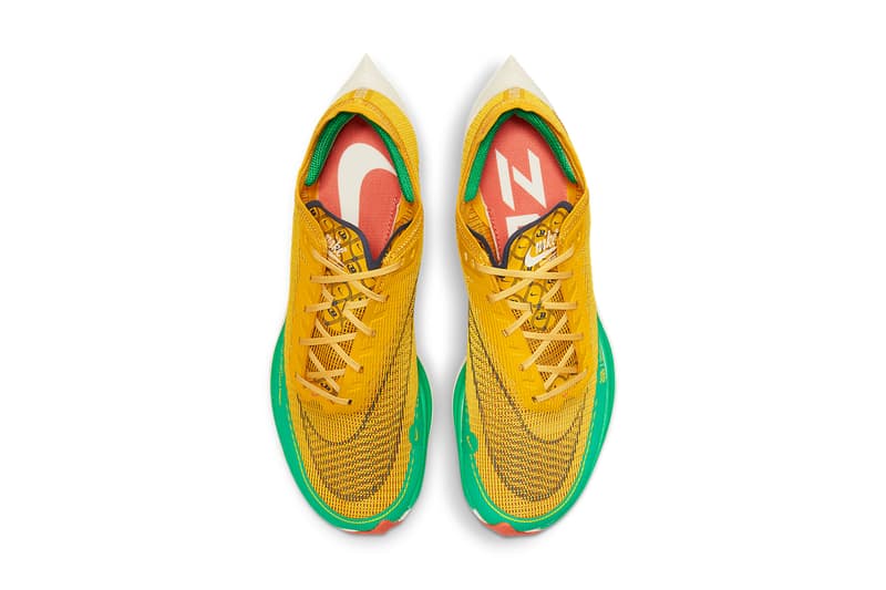 nike zoomx vaporfly next 2 dark sulfur stadium green light sienna thunder blue DJ5182 700 release date info store list buying guide photos price 