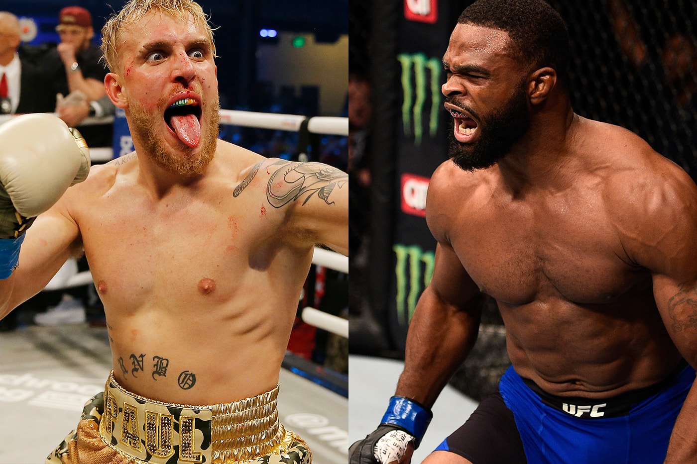 Oddsmakers Tyron Woodley First Beat Jake Paul Info Boxing MMA UFC