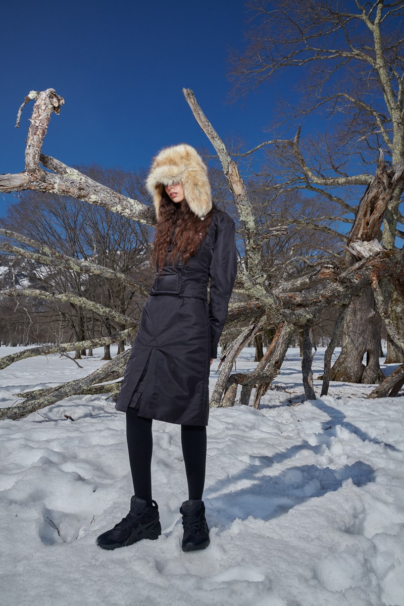 onitsuka tiger japanese fashion brand autumn winter 2021 1970s snow puffer