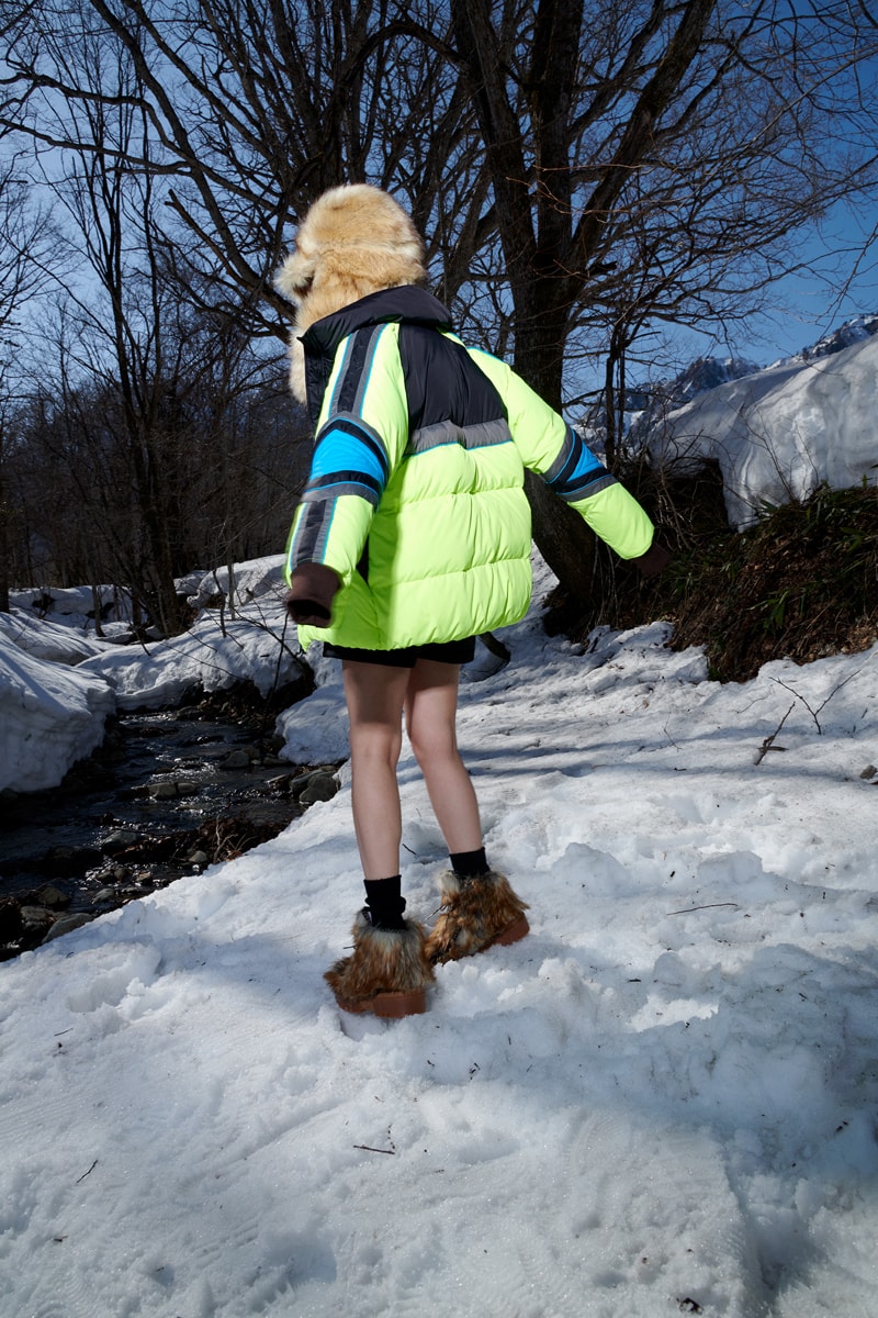 onitsuka tiger japanese fashion brand autumn winter 2021 1970s snow puffer