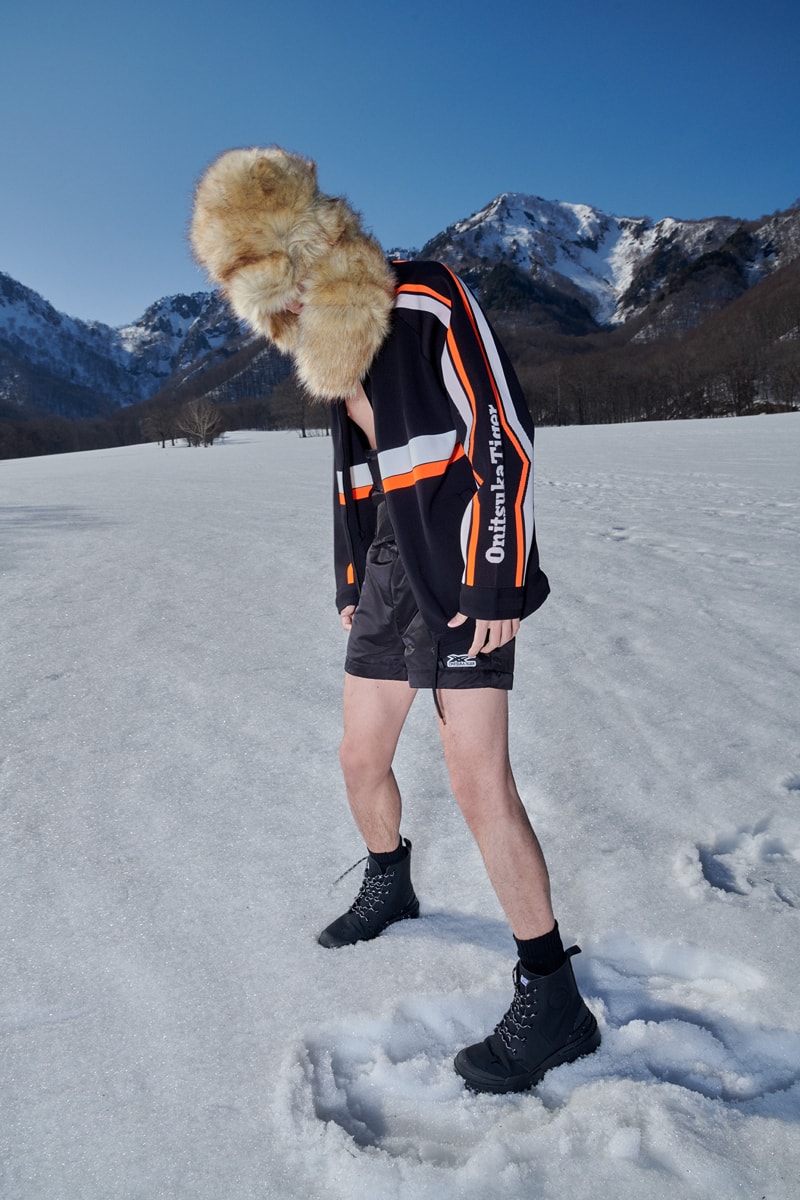 onitsuka tiger japanese fashion brand autumn winter 2021 1970s snow puffer