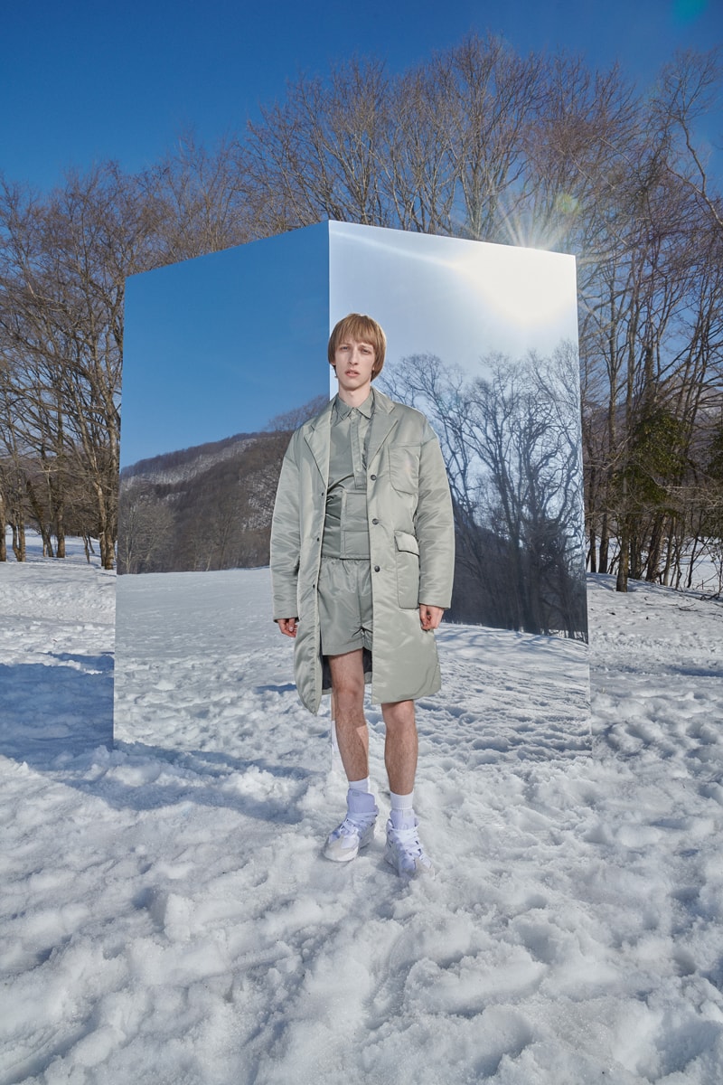 onitsuka tiger japanese fashion brand autumn winter 2021 1970s snow puffer