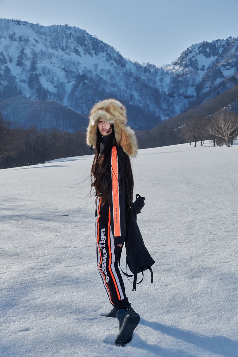 onitsuka tiger japanese fashion brand autumn winter 2021 1970s snow puffer