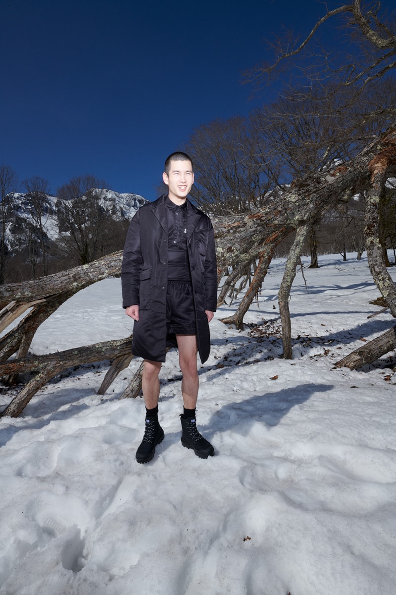 onitsuka tiger japanese fashion brand autumn winter 2021 1970s snow puffer