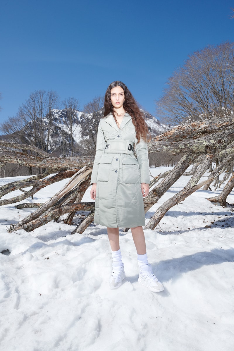 onitsuka tiger japanese fashion brand autumn winter 2021 1970s snow puffer