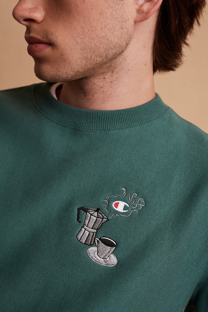 Percival x Champion Collaboration Release Info where to buy when does it drop day dreaming