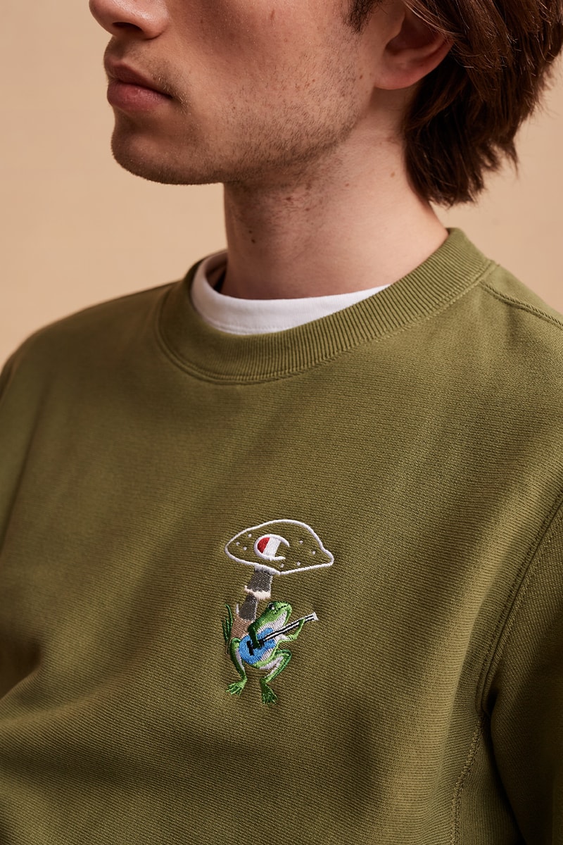 Percival x Champion Collaboration Release Info where to buy when does it drop day dreaming