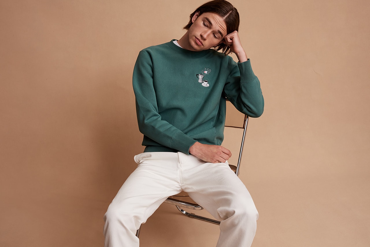 Percival x Champion Collaboration Release Info where to buy when does it drop day dreaming