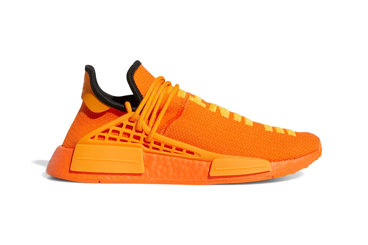 pharrell adidas originals nmd hu orange gy0095 official release date info photos price store list buying guide