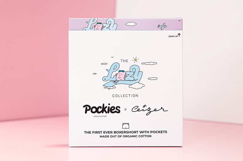 pieter ceizer pockies the lazy collection loungewear sleepwear pyjama pants pillow boxers shirts official release date info photos price store list buying guide