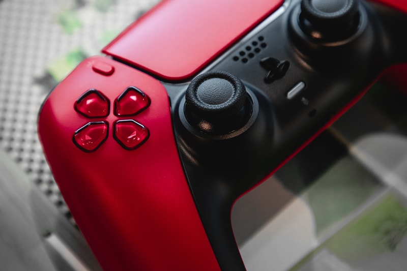 PlayStation 5 Digital Edition with PS5 Cosmic Red Controller