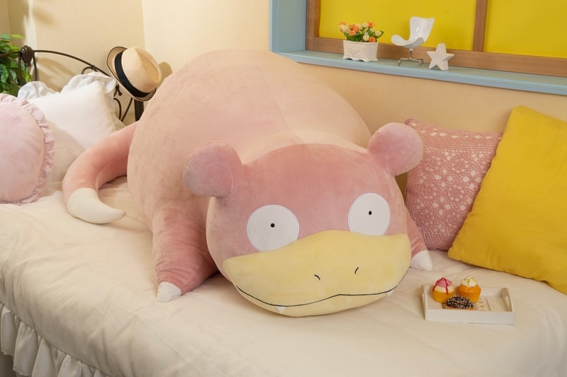 Pokemon Life Size Slowpoke Cushion Release pillows home nintendo gamefreak soft cute plush 