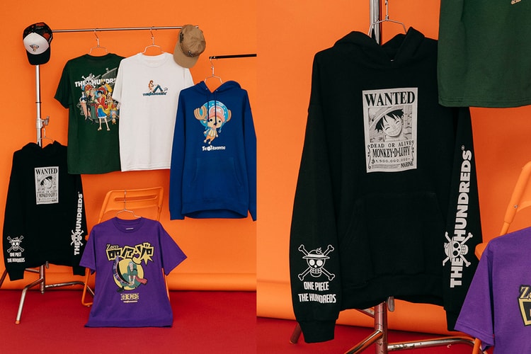 'One Piece' Teams Up With The Hundreds on Graphic Heavy Collection