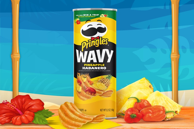 Pringles New Wavy Pineapple Habanero Will Transport Your Taste Buds to a Tropical Getaway Kellogs