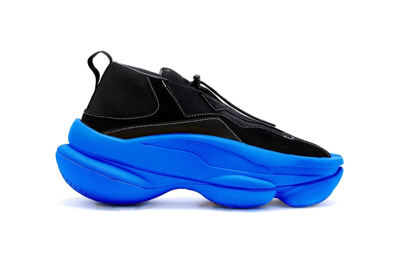 Pyer Moss "The Sculpt" Sneaker "Blue" Release Information Kerby Jean-Raymond Drop Date In-House Design Black Owned Fashion Brands Luxury Labels American