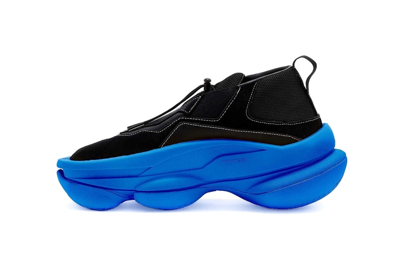 Pyer Moss "The Sculpt" Sneaker "Blue" Release Information Kerby Jean-Raymond Drop Date In-House Design Black Owned Fashion Brands Luxury Labels American