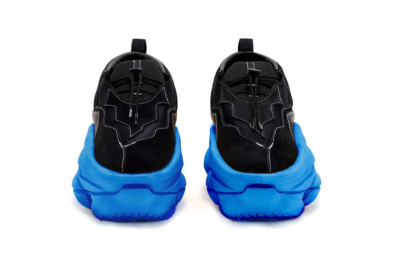 Pyer Moss "The Sculpt" Sneaker "Blue" Release Information Kerby Jean-Raymond Drop Date In-House Design Black Owned Fashion Brands Luxury Labels American