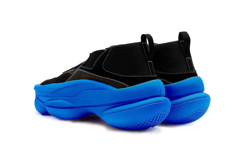 Pyer Moss "The Sculpt" Sneaker "Blue" Release Information Kerby Jean-Raymond Drop Date In-House Design Black Owned Fashion Brands Luxury Labels American