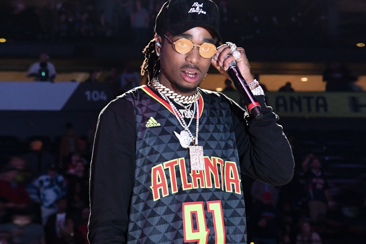 Watch Quavo Celebrate Winning Bet Against Meek Mills After Atlanta Hawks Beat Philadelphia 76ers nba playoffs eastern conference finals sixers migos