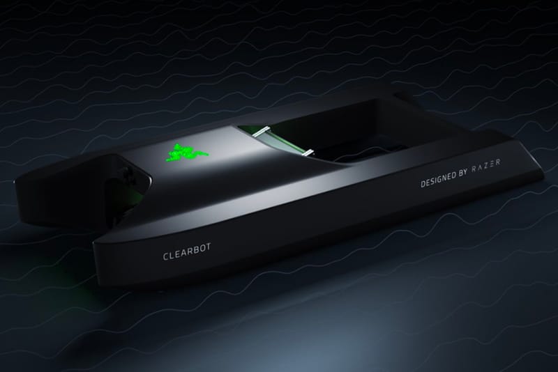Razer Gives Clearbot's Ocean-Cleaning Robot a Stealthy Makeover
