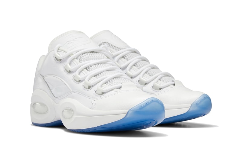 reebok question low clear footwear white ice blue allen iverson GW8165 official release date info photos price store list buying guide
