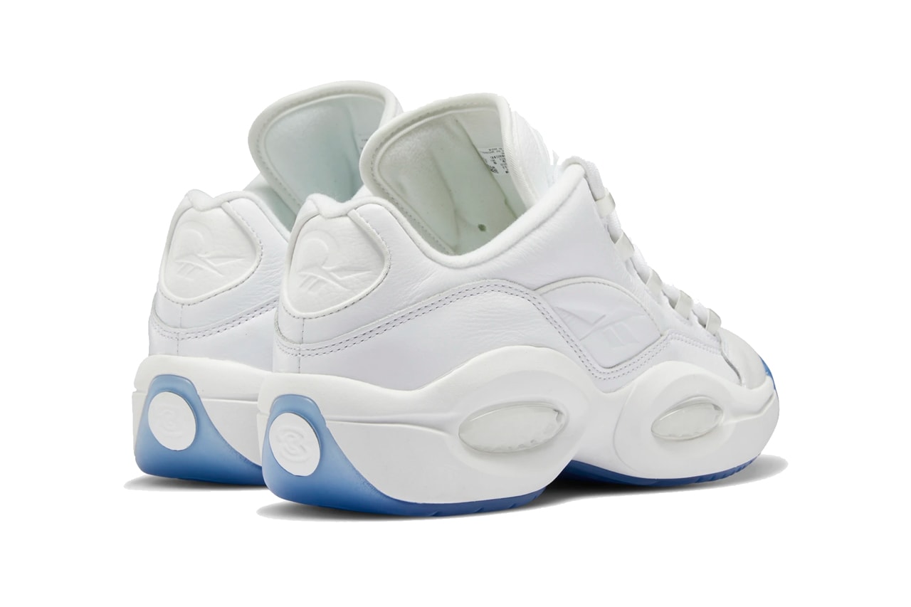reebok question low clear footwear white ice blue allen iverson GW8165 official release date info photos price store list buying guide