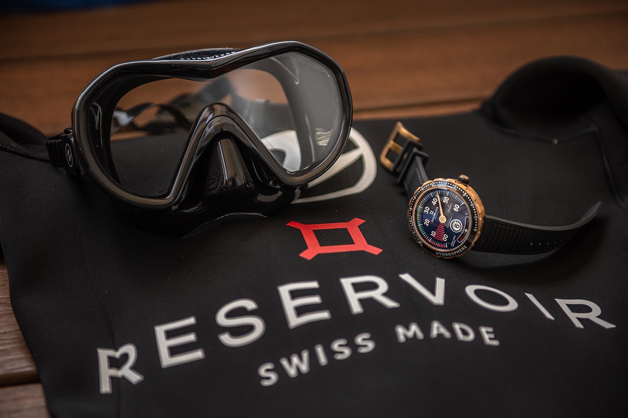 Bronze Reservoir Hydrosphere Greg Lecoeur Edition Offers Dive Session Off the French Coast