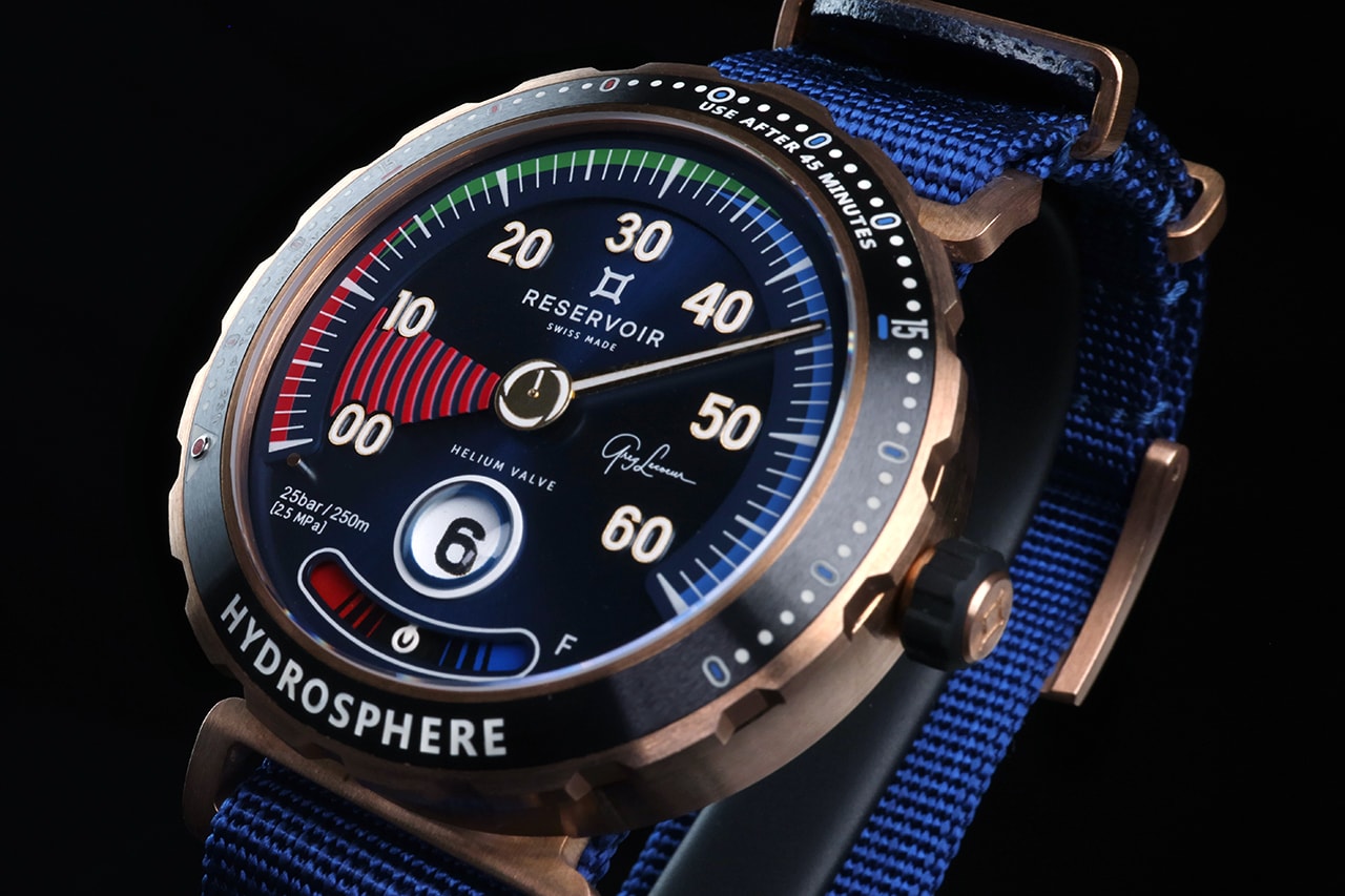 Bronze Reservoir Hydrosphere Greg Lecoeur Edition Offers Dive Session Off the French Coast