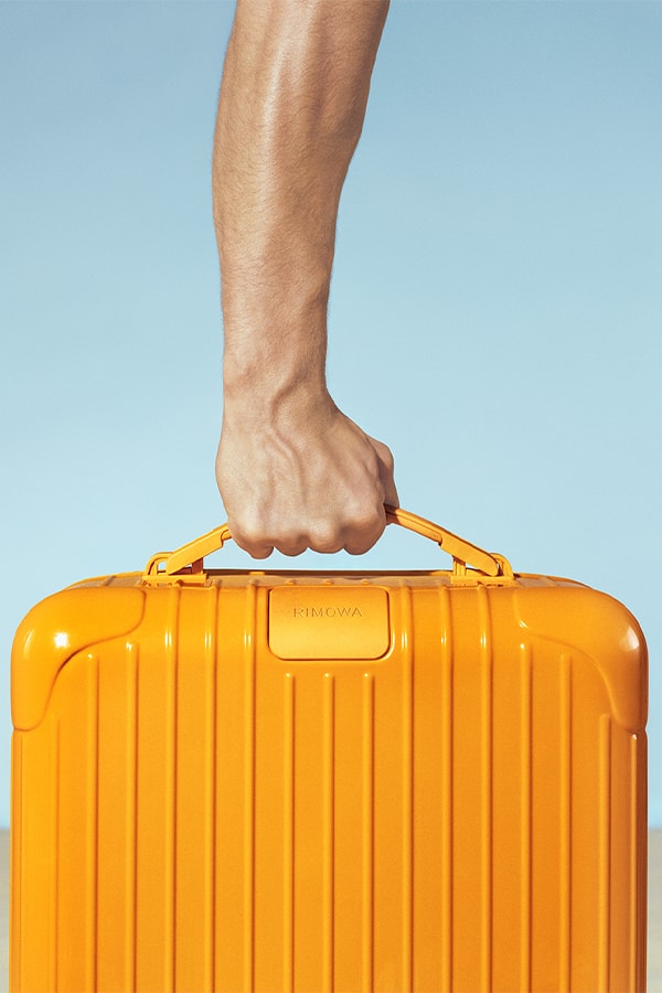 RIMOWA Launches Mango and Bamboo Hues for Essential Range Gerardo Vizanmos